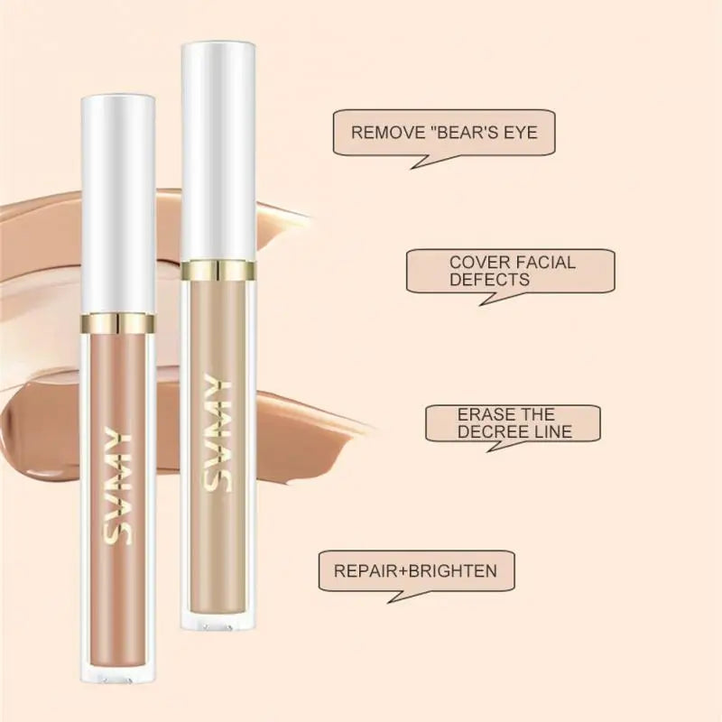 4Color Liquid Contouring Concealer Cream Makeup Waterproof Moisturizing Lasting Cover Acne Dark Circles Foundation Face Cosmetic