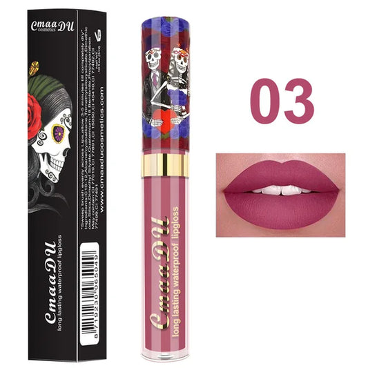 6 Colors Matte Lipstick Waterproof Long Lasting Lazy Lipstick Maquillaje Profesional Alta Calidad DC08