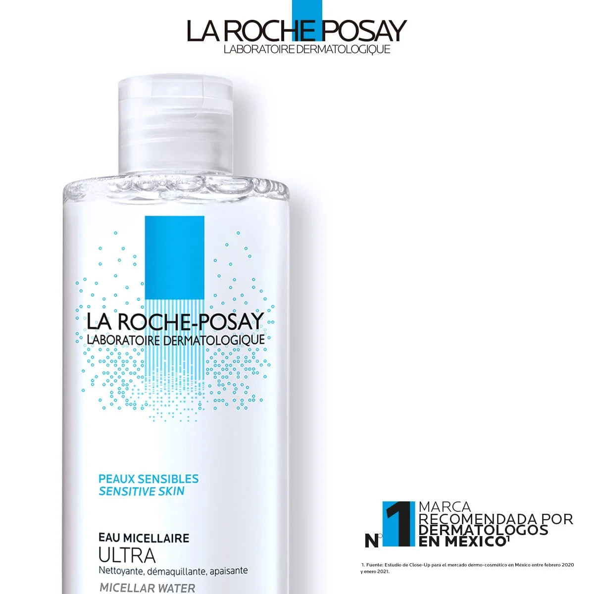 La Roche Posay Micellaire Ultra Make up Cleansing Water for Sensitive Skin 13.5 Fl Oz